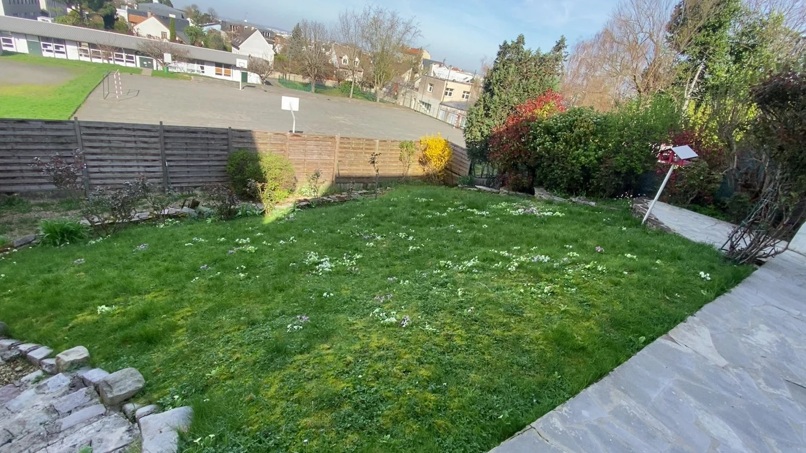 Tonte du jardin — Avant